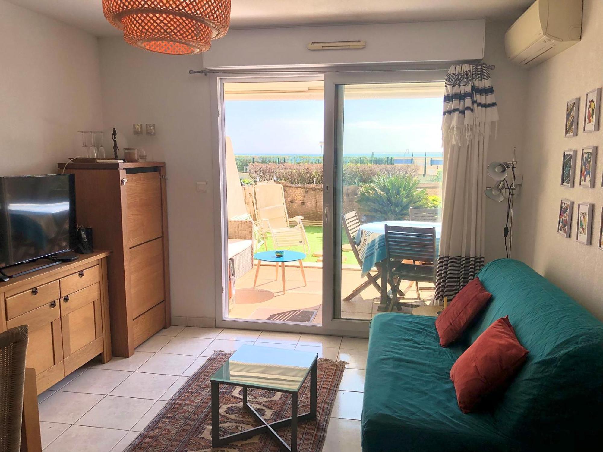 Le Jardin De La Plage - T2 - Terrasse Jardin 30M2 - Piscine - Clim- Wifi -Parking Canet-en-Roussillon Exteriér fotografie